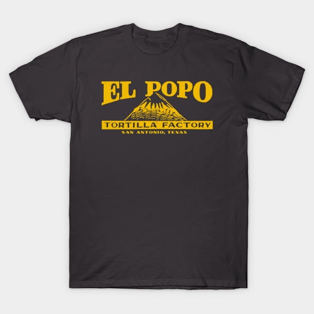 El Popo Tortilla Factory T-Shirt by HMK StereoType